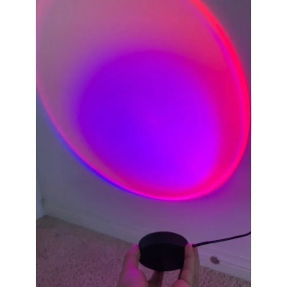LED Sunset lamp, Projector Lights, Sunset Lights, Night Light for Christmas, eas